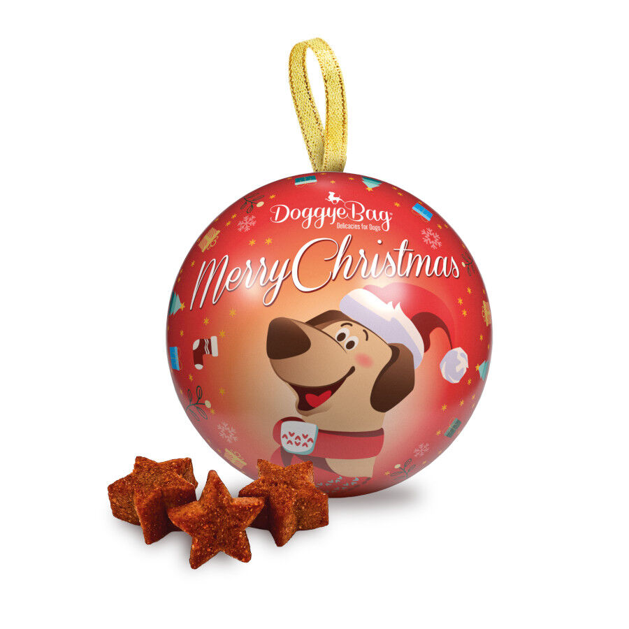 90 g Doggyebag Bola de Natal com snacks para c&atilde;es, , large Imagem n&uacute;mero 1