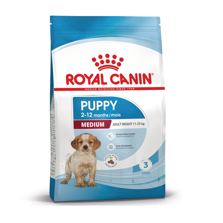 15 kg Royal Canin Puppy Medium ração para cães,  Imagem número 1 15 kg Royal Canin Puppy Medium ração para cães, , large Imagem número 1