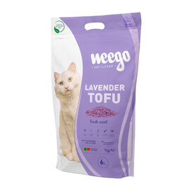 Weego Lavender Tofu Areia aglomerante para gatos