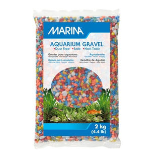 Marina Cascalho cor arco-íris para aquários