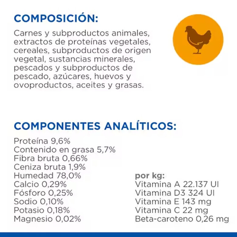 12 saquetas x 85 g Hill's Science Plan Kitten Frango e Peru em Molho Sachê para Gatos,  Imagem número 3 12 saquetas x 85 g Hill's Science Plan Kitten Frango e Peru em Molho Sachê para Gatos, , large Imagem número 3