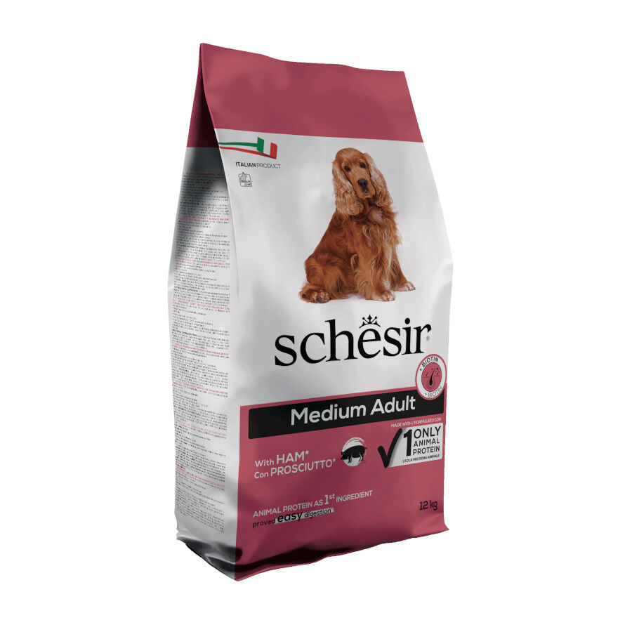 Schesir Adult Medium Nature Presunto ra&ccedil;&atilde;o para c&atilde;es, , large Imagem n&uacute;mero 1