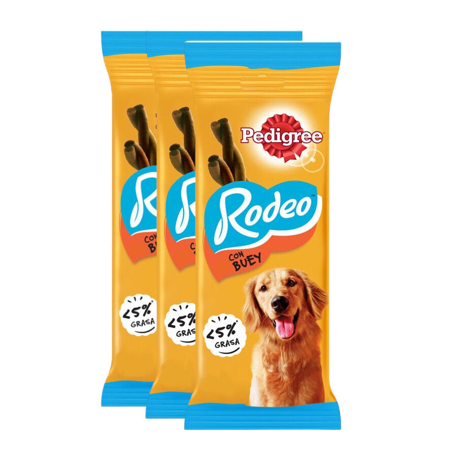 16 sticks Pedigree Rodeo Snack Boi para C&atilde;es Pack poupan&ccedil;a!, , large Imagem n&uacute;mero 1
