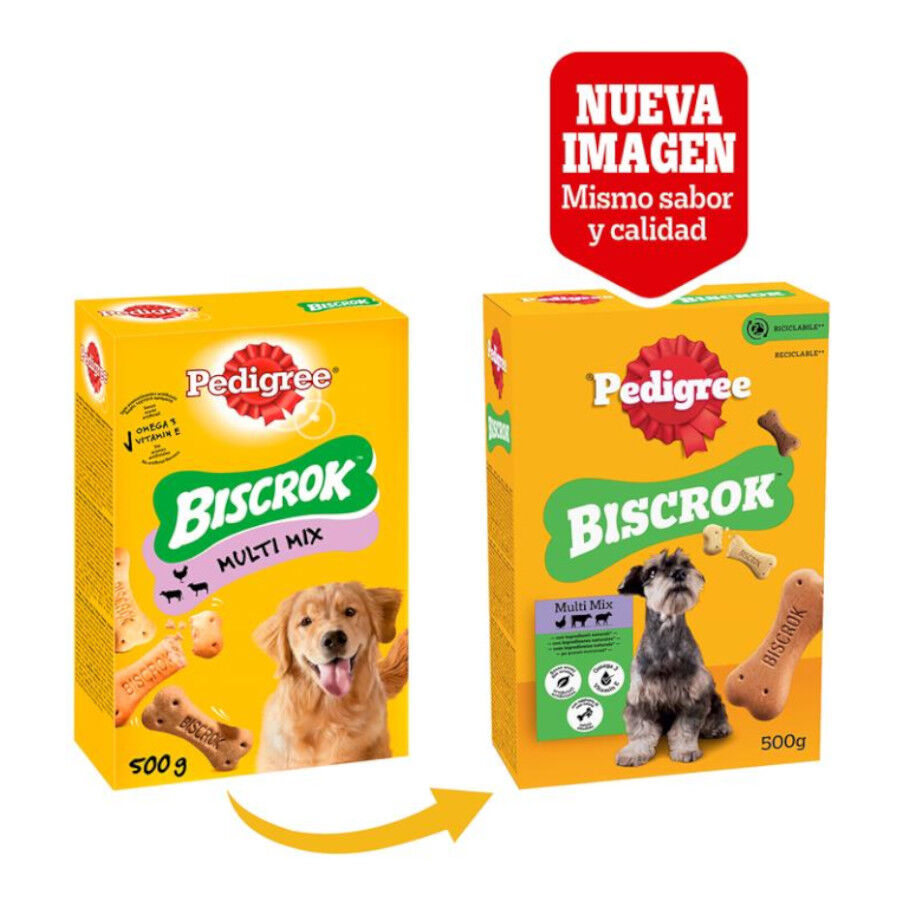 500 g Pedigree Biscoitos Biscrock de 3 Sabores para C&atilde;es, , large Imagem n&uacute;mero 2