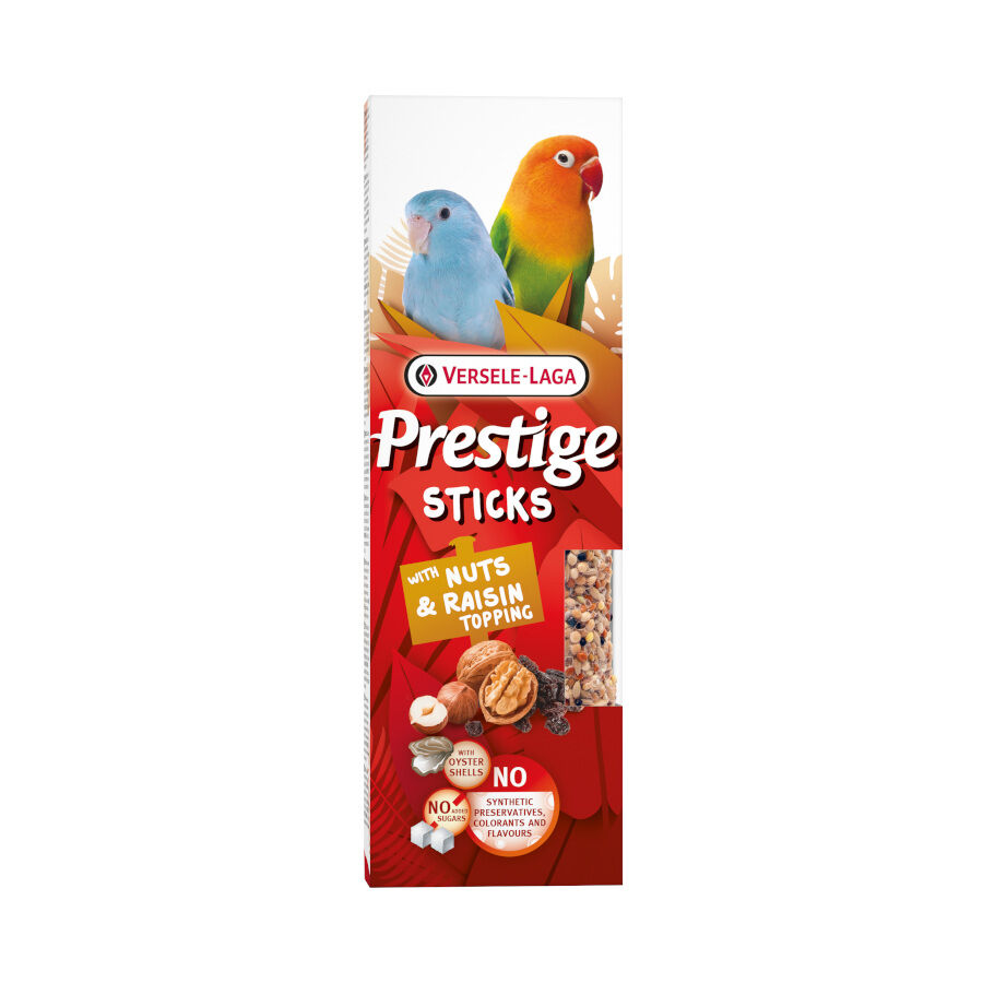 Versele-Laga Prestige Sticks Nozes e Passas para periquitos, , large Imagem n&uacute;mero 1