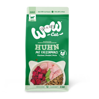 Wow, comida de frango adulto para gatos