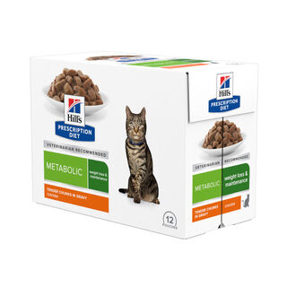 Hill's Prescription Diet Metabolic Feline Saquetas - Multipack