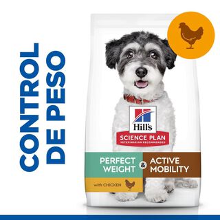 Hill's Small & Mini Perfect Weight & Active Mobility Frango ração para cães