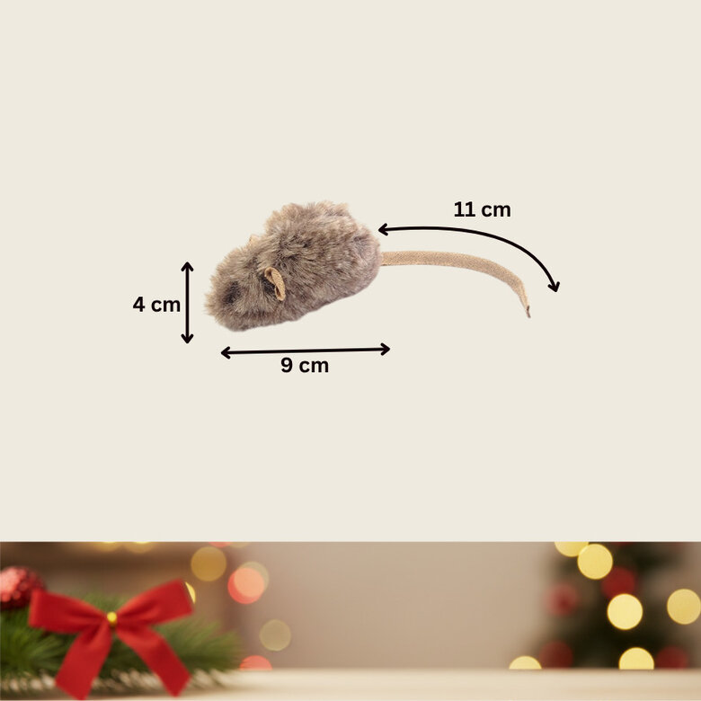 Wonder Christmas Brinquedo Rato de Natal para Gatos,  Imagem número 4 Wonder Christmas Brinquedo Rato de Natal para Gatos, , large Imagem número 4