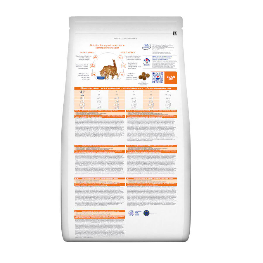 8 kg Hill's Prescription Diet Urinary Care Frango ra&ccedil;&atilde;o para gatos, , large Imagem n&uacute;mero 10