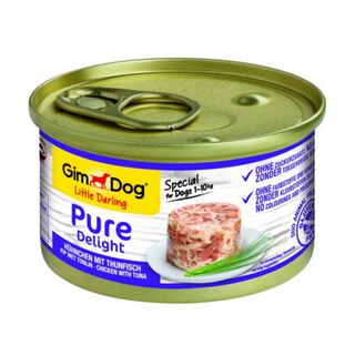 Gimdog Pure Delight Frango com Atum lata para cães