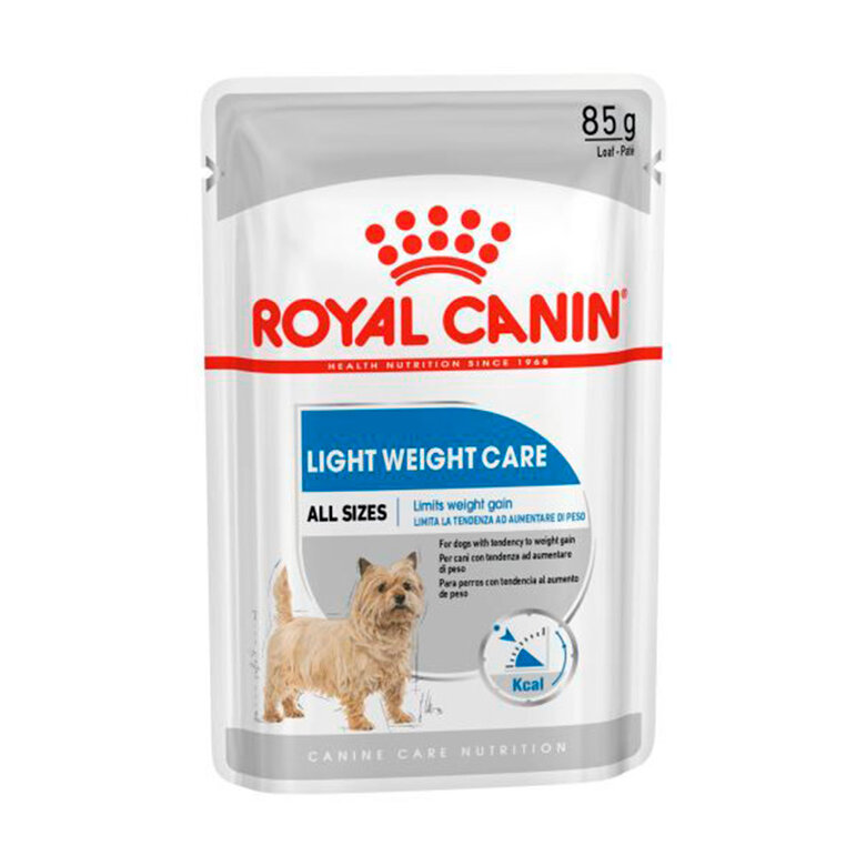 85 g Royal Canin Light Weight Care Saquetas Patê para cães,  Imagem número 1 85 g Royal Canin Light Weight Care Saquetas Patê para cães, , large Imagem número 1