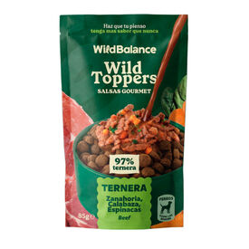 Wild Balance toppers molho de vaca para ra&ccedil;&atilde;o de c&atilde;es
