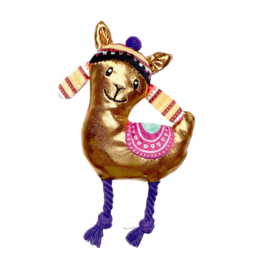 Tootoy! Kitten Peluche de macaco brilhante e lhama para gatos, , large Imagem n&uacute;mero 3