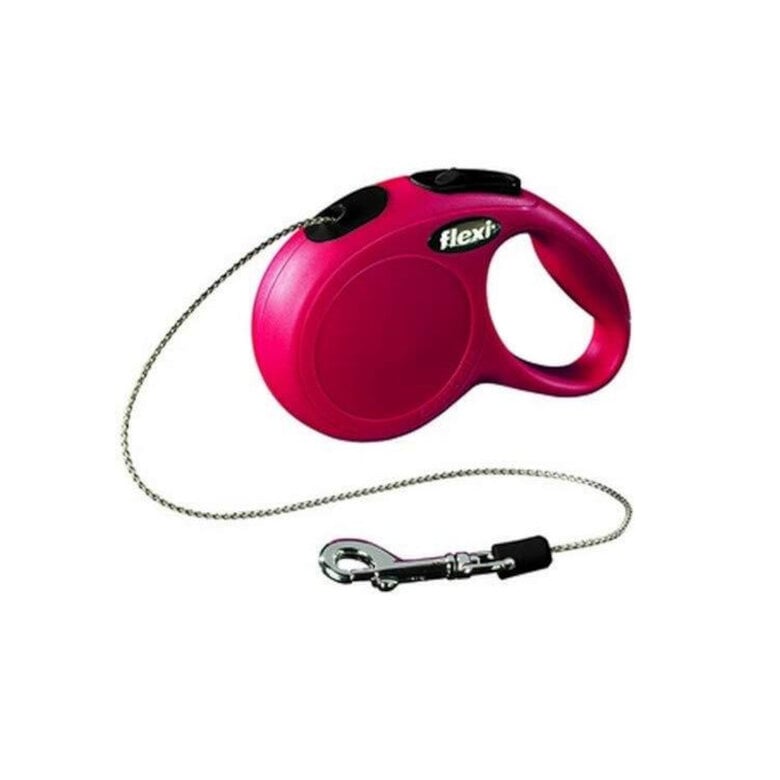 Flexi New Classic Trela Extensivel vermelha para gatos,  Imagem número 1 Flexi New Classic Trela Extensivel vermelha para gatos, , large Imagem número 1