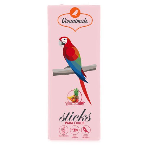 Vivanimals barritas para loros Sticks Fruta Imagem n&uacute;mero 1