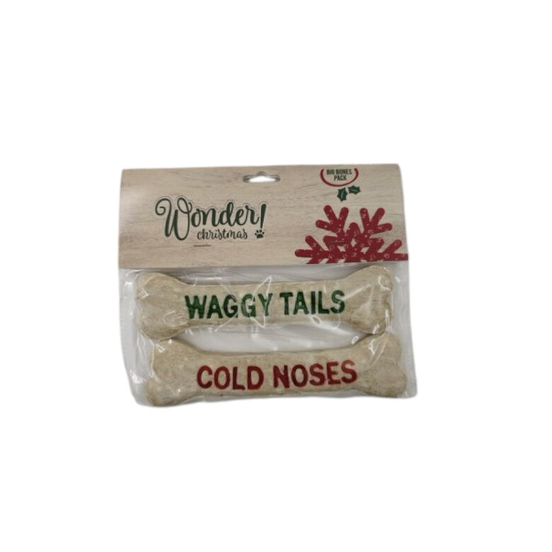 2 ossos Wonder Christmas ossos grandes para cães,  Imagem número 2 2 ossos Wonder Christmas ossos grandes para cães, , large Imagem número 2