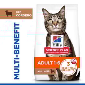 Hill's Adult Science Plan Cordeiro ração para gatos