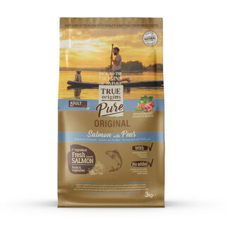 True Origins Pure Adult Mini Salmon Ração para cães