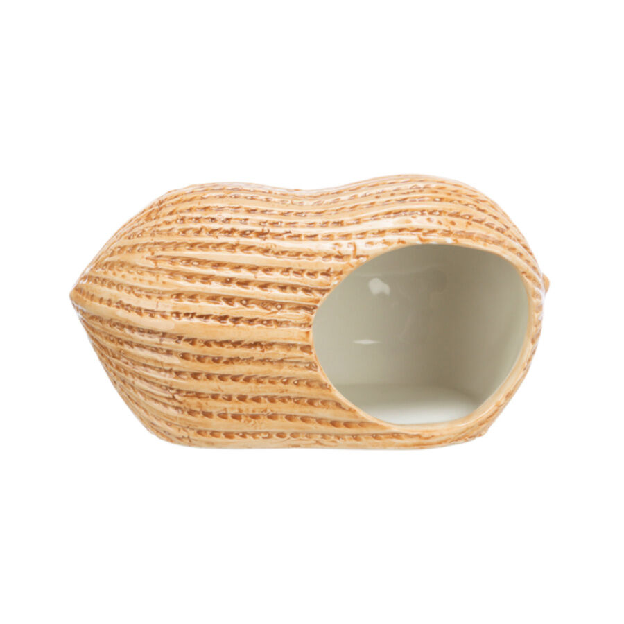 17 &times; 8 &times; 8 cm Trixie Casa de Cer&aacute;mica Amendoim para h&aacute;mster e Ratos, , large Imagem n&uacute;mero 1