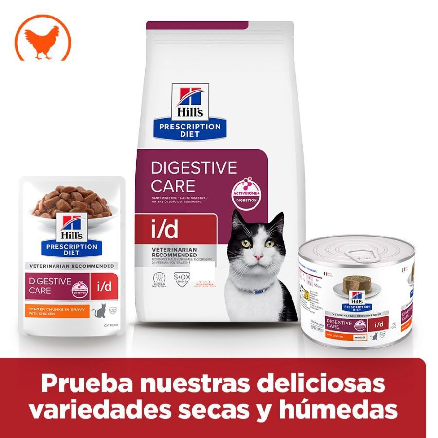 200 g Hill's Prescription Diet i/d Mousse de Frango em Lata para gatos, , large Imagem n&uacute;mero 5