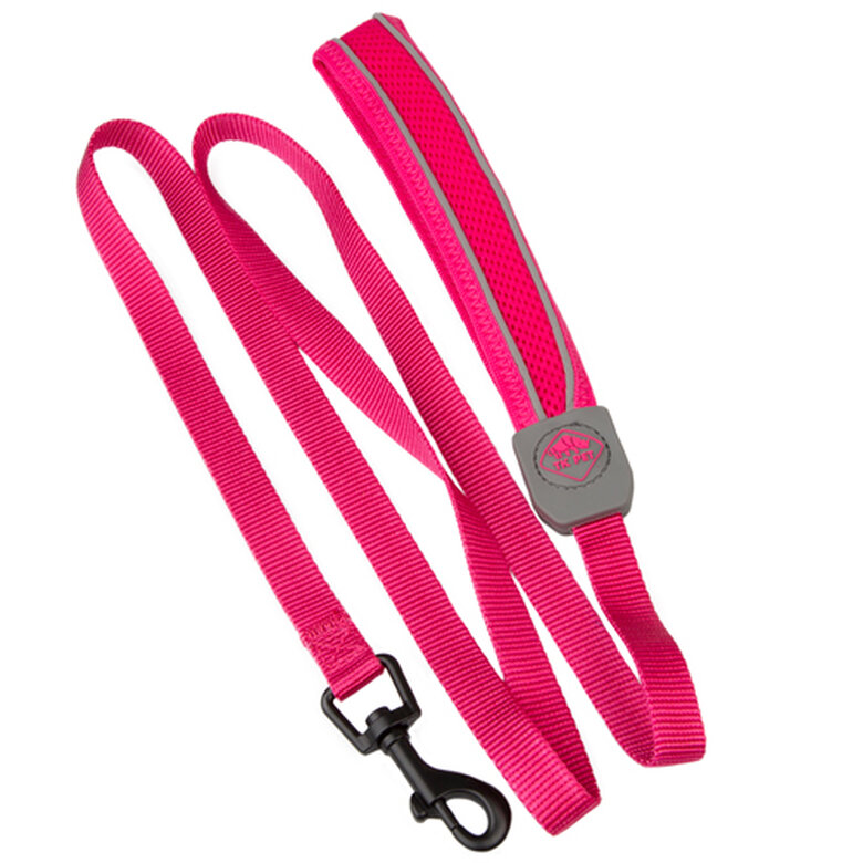 TK-Pet Soft rosa alta visibilidad correa perros Imagem número 1 TK-Pet Soft rosa alta visibilidad correa perros Imagem número 1