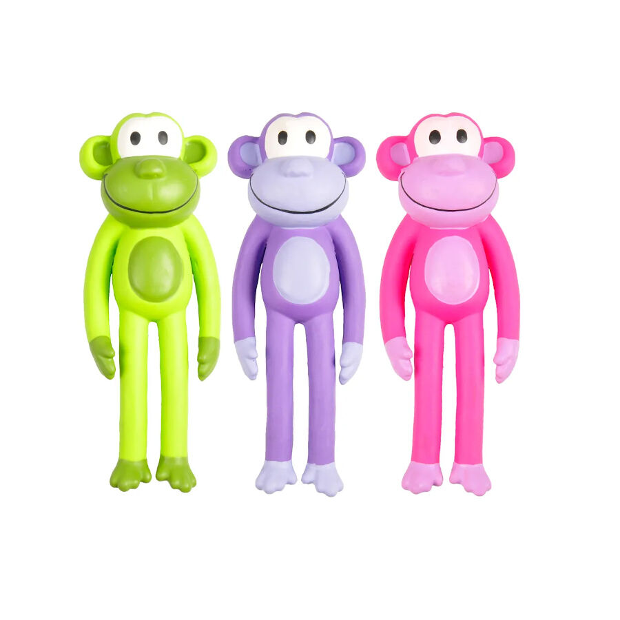 Flamingo Macaco de l&aacute;tex brinquedo para c&atilde;es, , large Imagem n&uacute;mero 1
