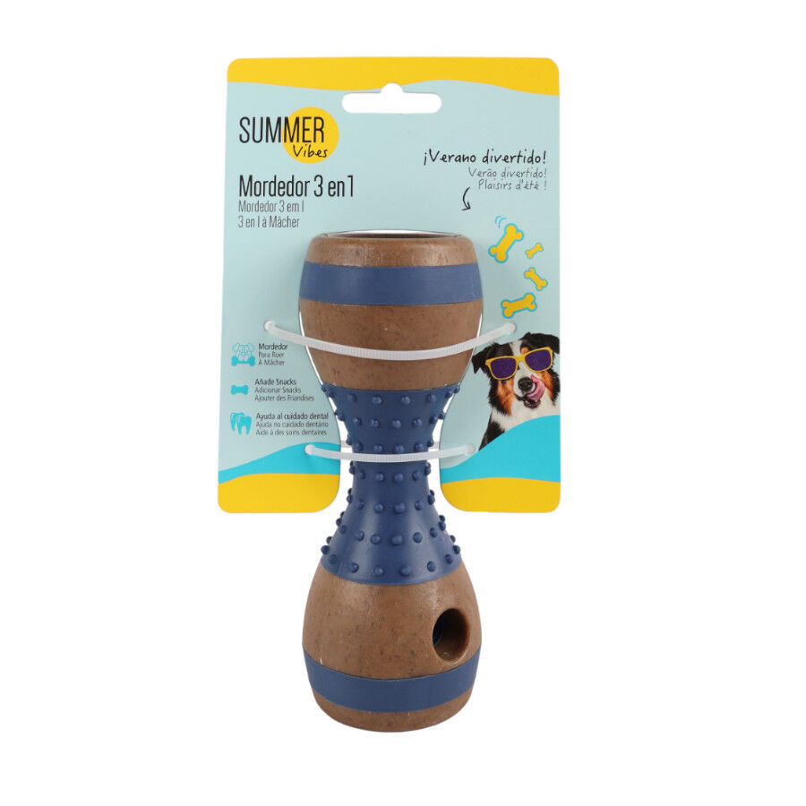 Summer Vibes Chew Dumbbell Mordedor para c&atilde;es, , large Imagem n&uacute;mero 6