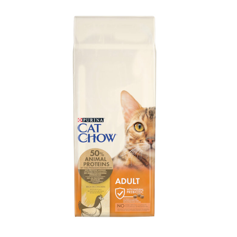 15 kg Cat Chow Adulto Frango ração para gatos,  Imagem número 1 15 kg Cat Chow Adulto Frango ração para gatos, , large Imagem número 1