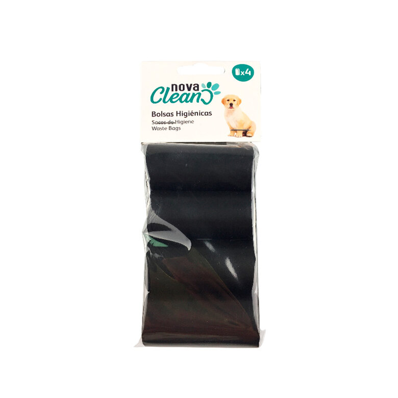 Bolsas higiénicas de color negro para la caca de los perros, , large image number null