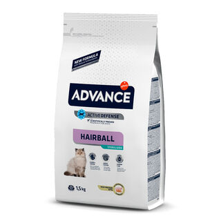 Affinity Advance Sterilized Hairball Peru e Cevada ração para gatos