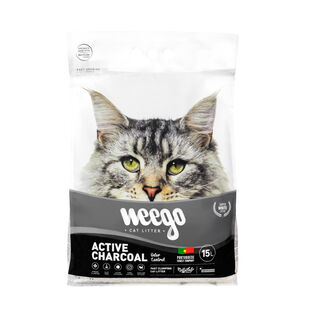 Weego Active Charcoal Areia aglomerante para gatos