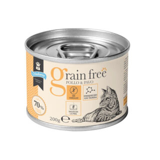 Criadores Adulto Grain Free Frango e Peru em lata para gatos