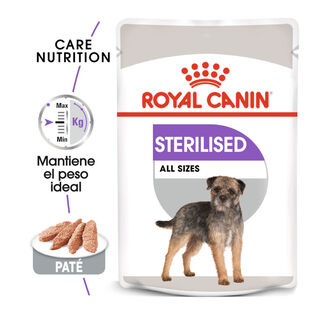 Saquetas Royal Canin Sterilised Patê para cães