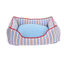 Leeby Cama riscas largas para c&atilde;es, , large Indicador imagem n&uacute;mero 4