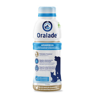 Ecuphar Oralade Advanced GI+ bebida isotônica para cães e gatos