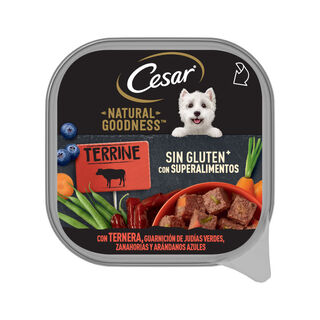 Cesar Natural Goodness Beef banheira para cães