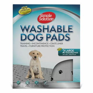 Simple Solution Tapetes laváveis para cães – Pack 2