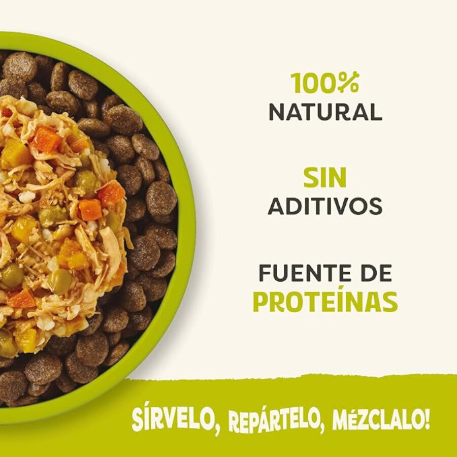 156 g Applaws Taste Toppers Frango com Legumes em Molho lata para c&atilde;es, , large Imagem n&uacute;mero 4