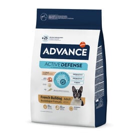 Advance Active Defense Bulldog Francês Pato e Arroz ração para cães