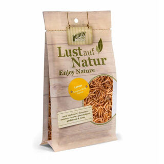 Bunny Nature Snack Larvas Minhocas para roedores