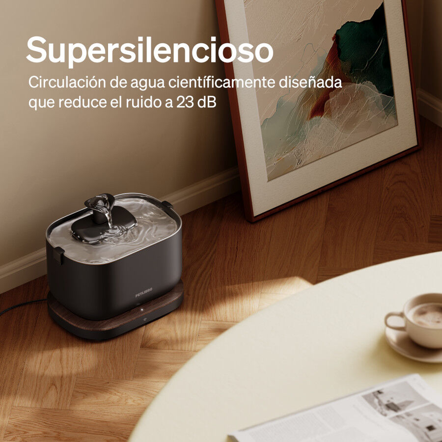Petlibro Dockstream Fonte inteligente de &aacute;gua para c&atilde;es e gatos, , large Imagem n&uacute;mero 4