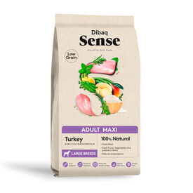 Dibaq Sense Low Grain Adult Maxi Ra&ccedil;&atilde;o de Peru para c&atilde;es