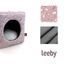 Leeby Cama com Estampado de Banda Desenhda Rosa para gatos, , large Indicador imagem número 5