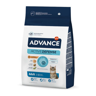 Advance Active Defense Adult Frango e Arroz para gatos