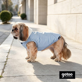 Gotoo Casaco Azul-Claro para c&atilde;es