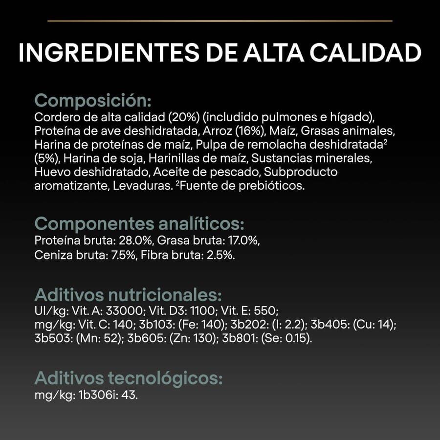 3 kg Pro Plan Adult Mini OptiDigest Cordeiro ra&ccedil;&atilde;o para c&atilde;es , , large Imagem n&uacute;mero 4