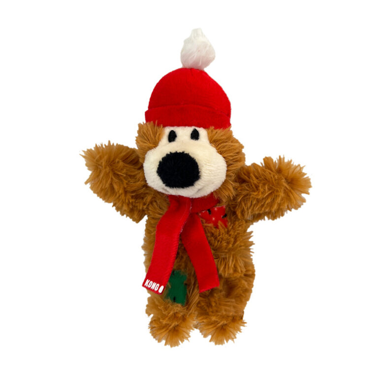 Kong Holiday Softies Urso de peluche para gatos,  Imagem número 1 Kong Holiday Softies Urso de peluche para gatos, , large Imagem número 1