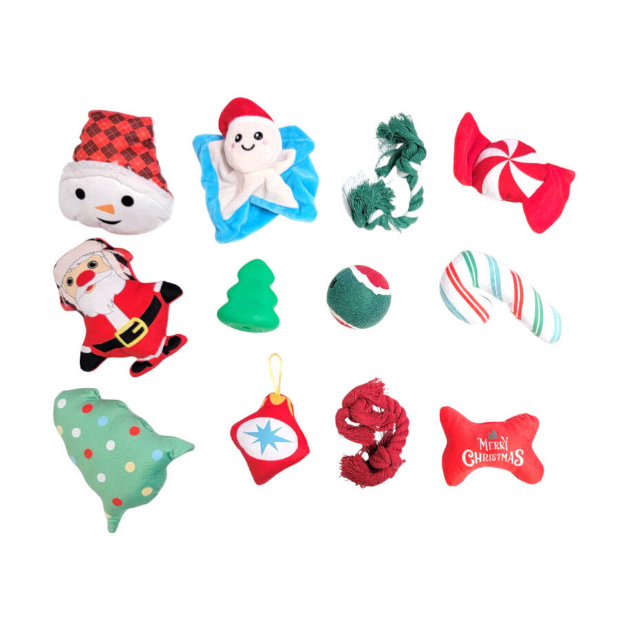 Wonder Christmas Caixa surpresa com brinquedos de Natal para C&atilde;es, , large Imagem n&uacute;mero 2