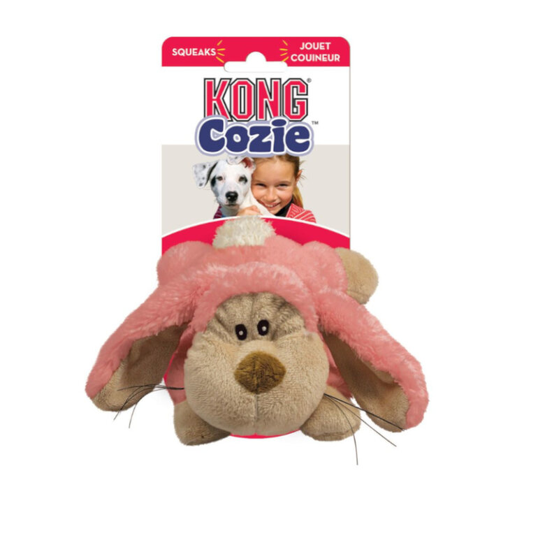Kong Cozie Pastels peluche para cães,  Imagem número 1 Kong Cozie Pastels peluche para cães, , large Imagem número 1